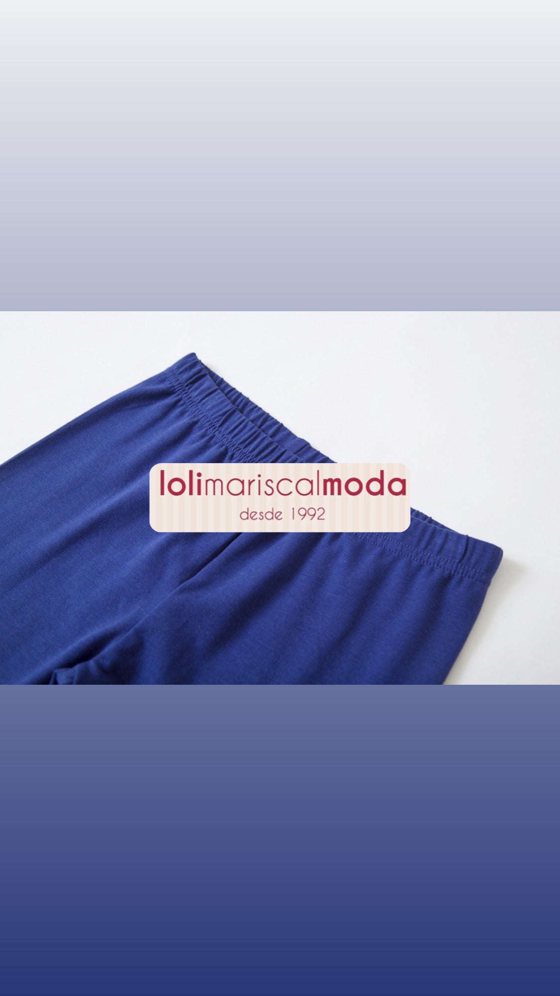 Newness Conjunto Smile con leggins marino lolimariscalmoda 23.95