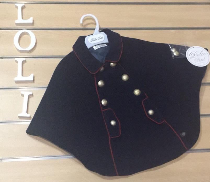 Capa Dolce Petit niña marino lolimariscalmoda 22.90