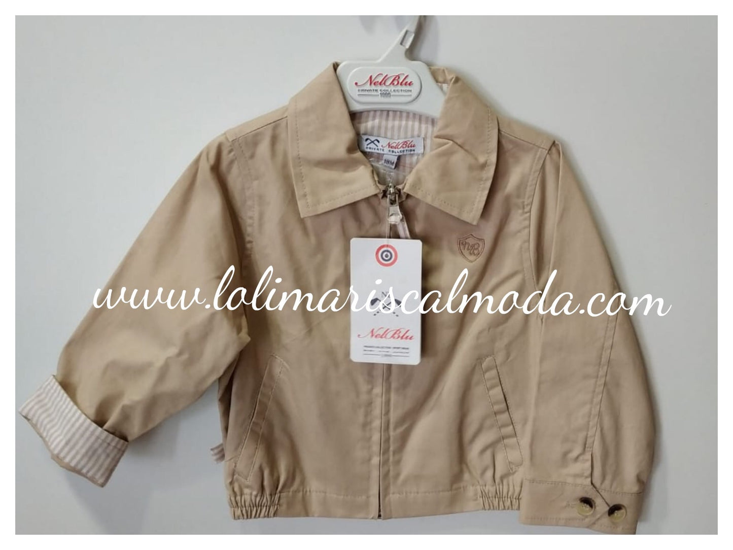 Chaqueta- Cortaviento Nell Blue Bebe lolimariscalmoda 21.90