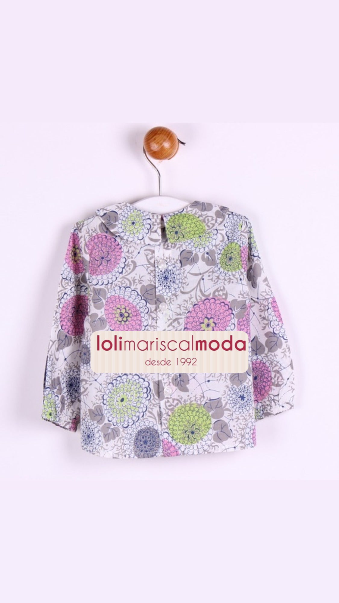Newness conjunto flores y pantalón verde lolimariscalmoda 13.95