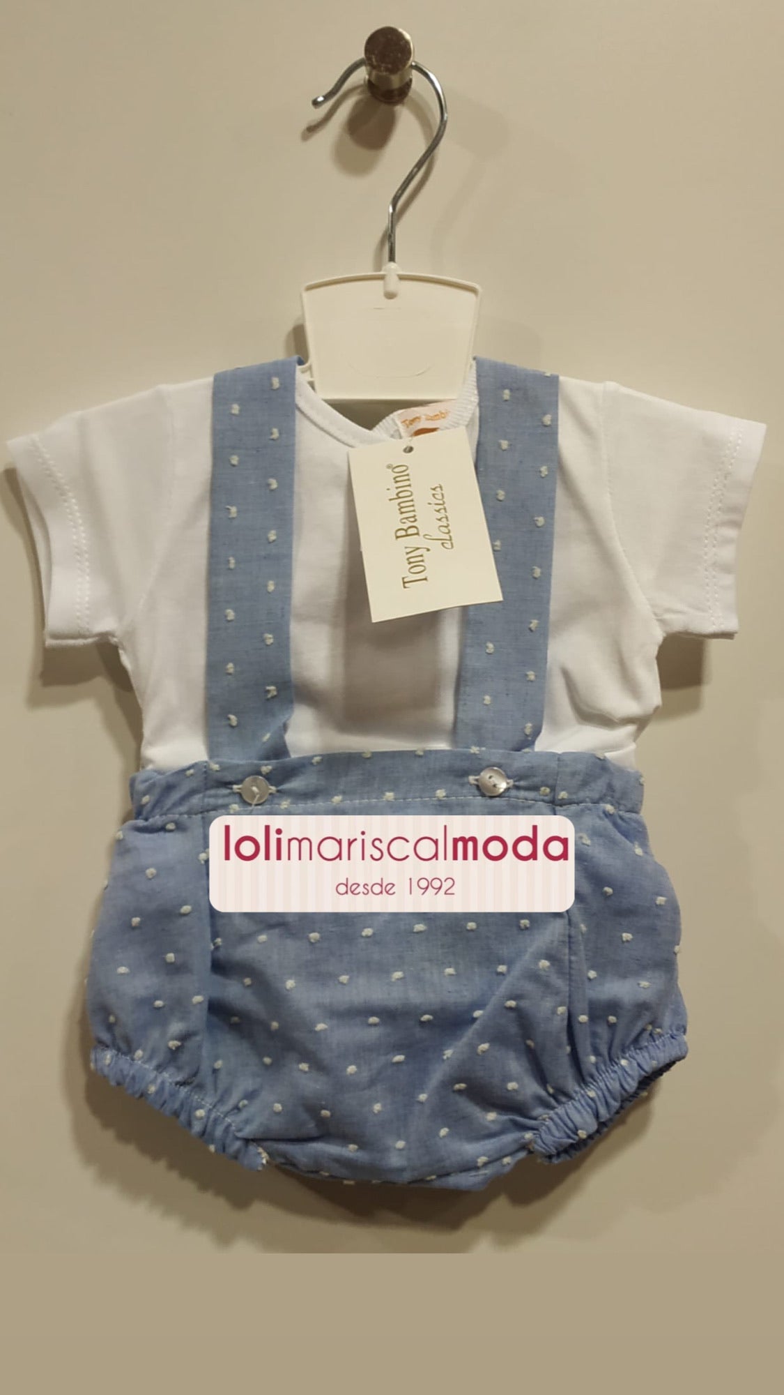 Conjunto Niño Tony Bambino NC21 Azul lolimariscalmoda 18.50