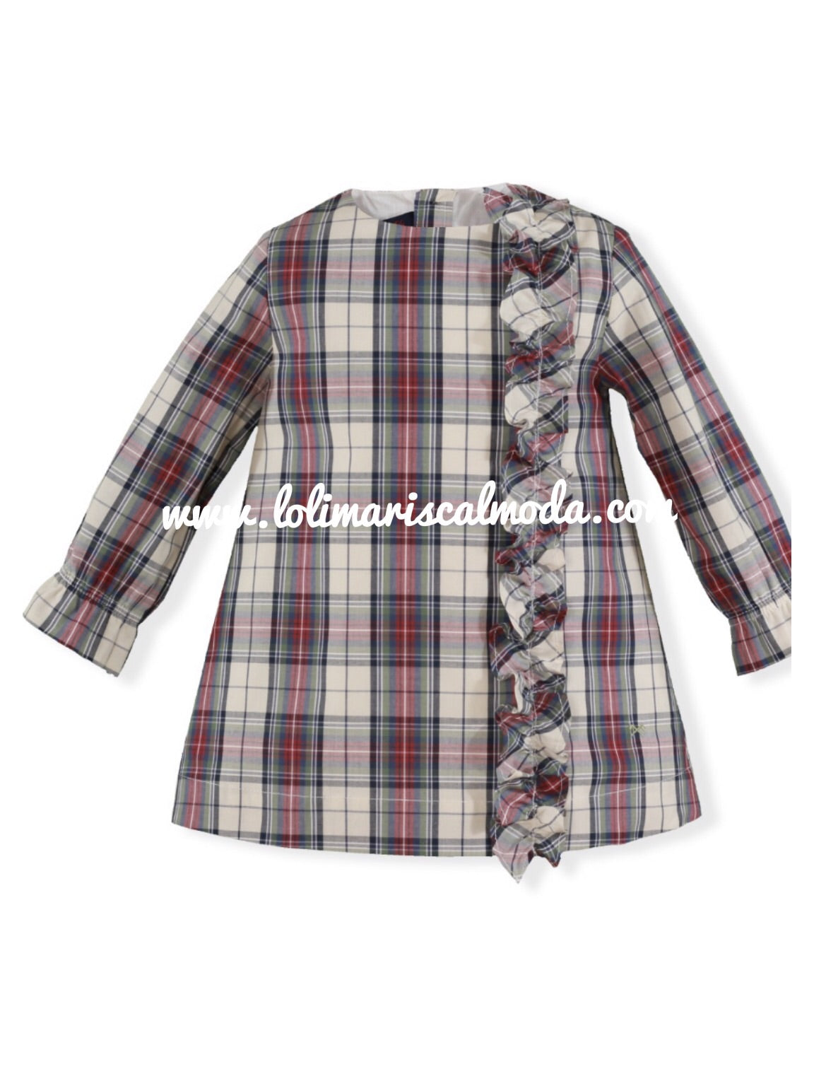 Miranda Vestido Verde Militar 1204/V Nell Blue lolimariscalmoda 18.95