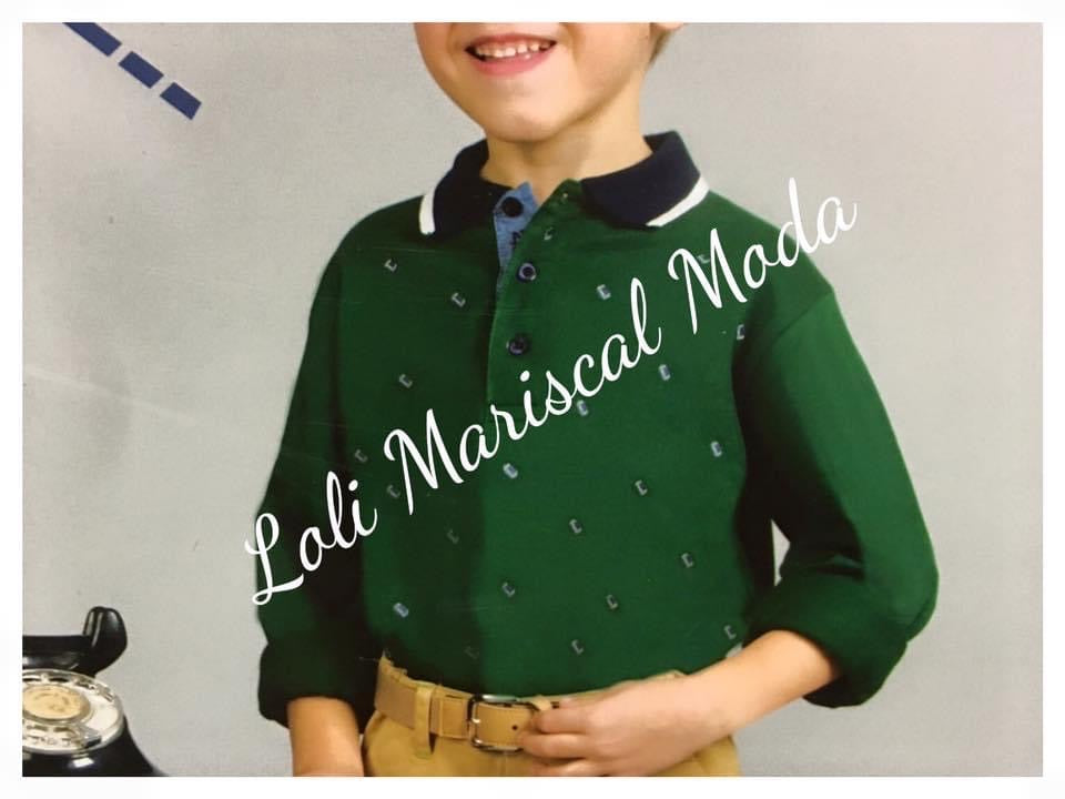 Polo Niño Nell Blue Beisbol lolimariscalmoda 15.99
