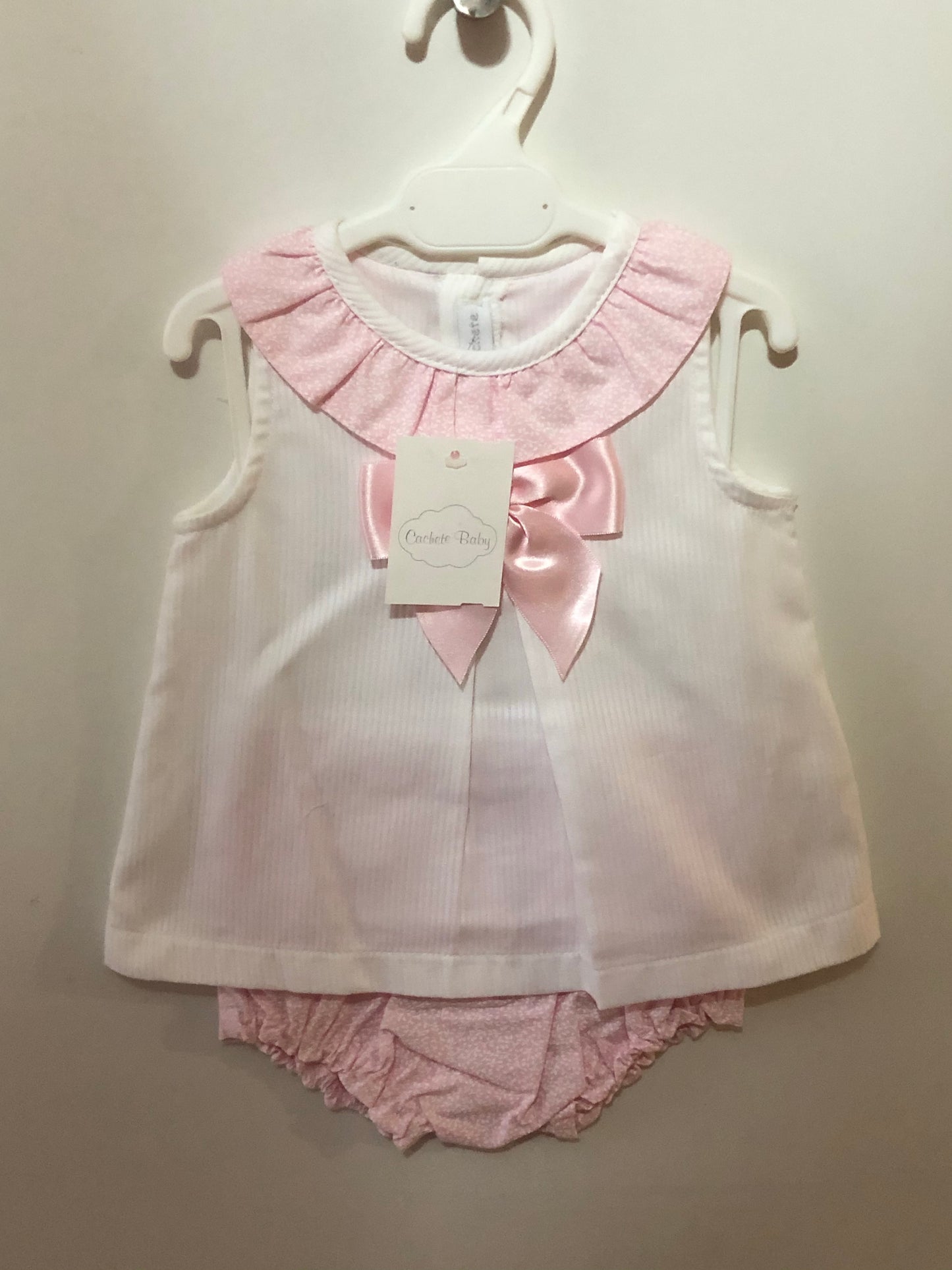 Jesusito con Braga Rosa Tony Bambino Lazos 🎀 lolimariscalmoda 13.99