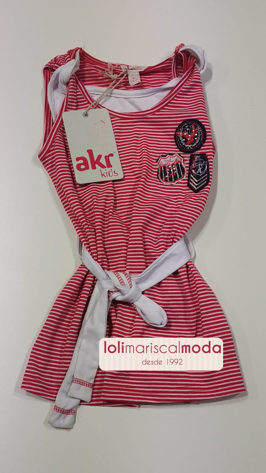 Camiseta Niña Tirantes lolimariscalmoda 4.95