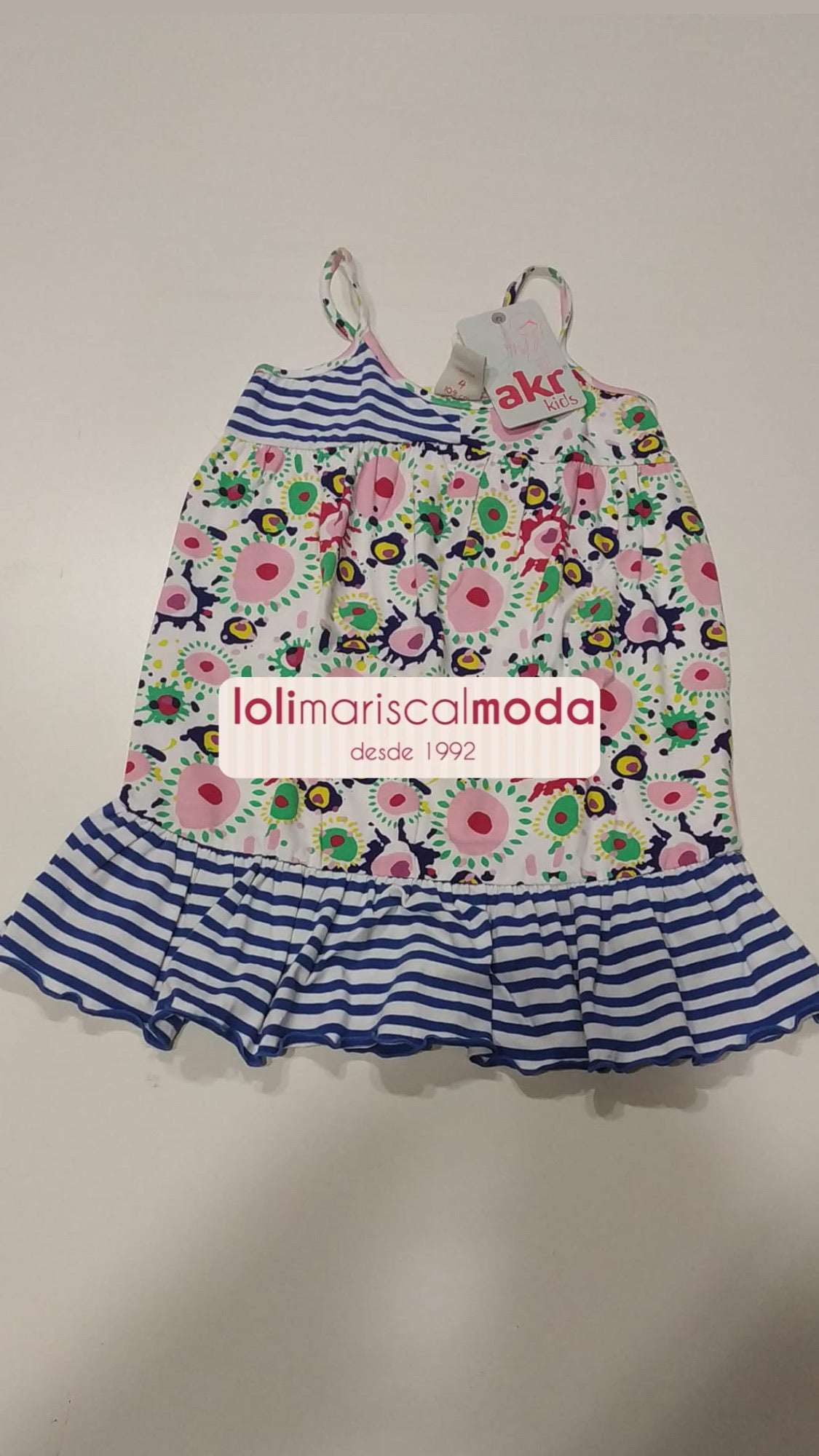 Vestido Niña AKr 2 pieza lolimariscalmoda 8.90