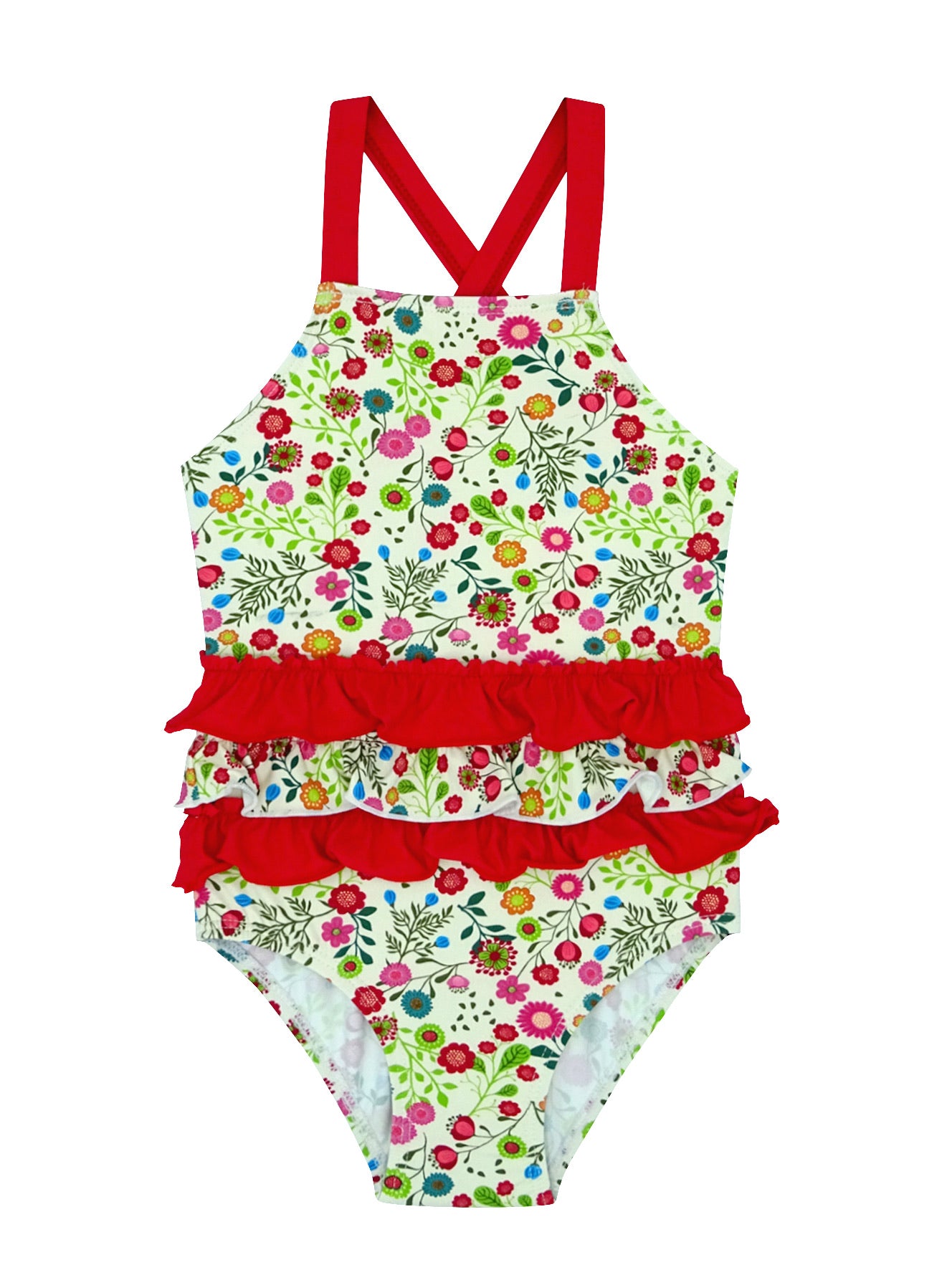 WaterLemon bañador estampado rojo lolimariscalmoda 14.99