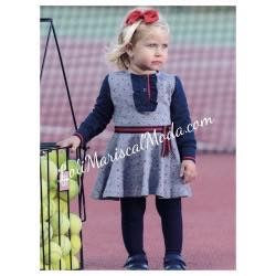 Vestido Nell Blue Niña lolimariscalmoda 12.99