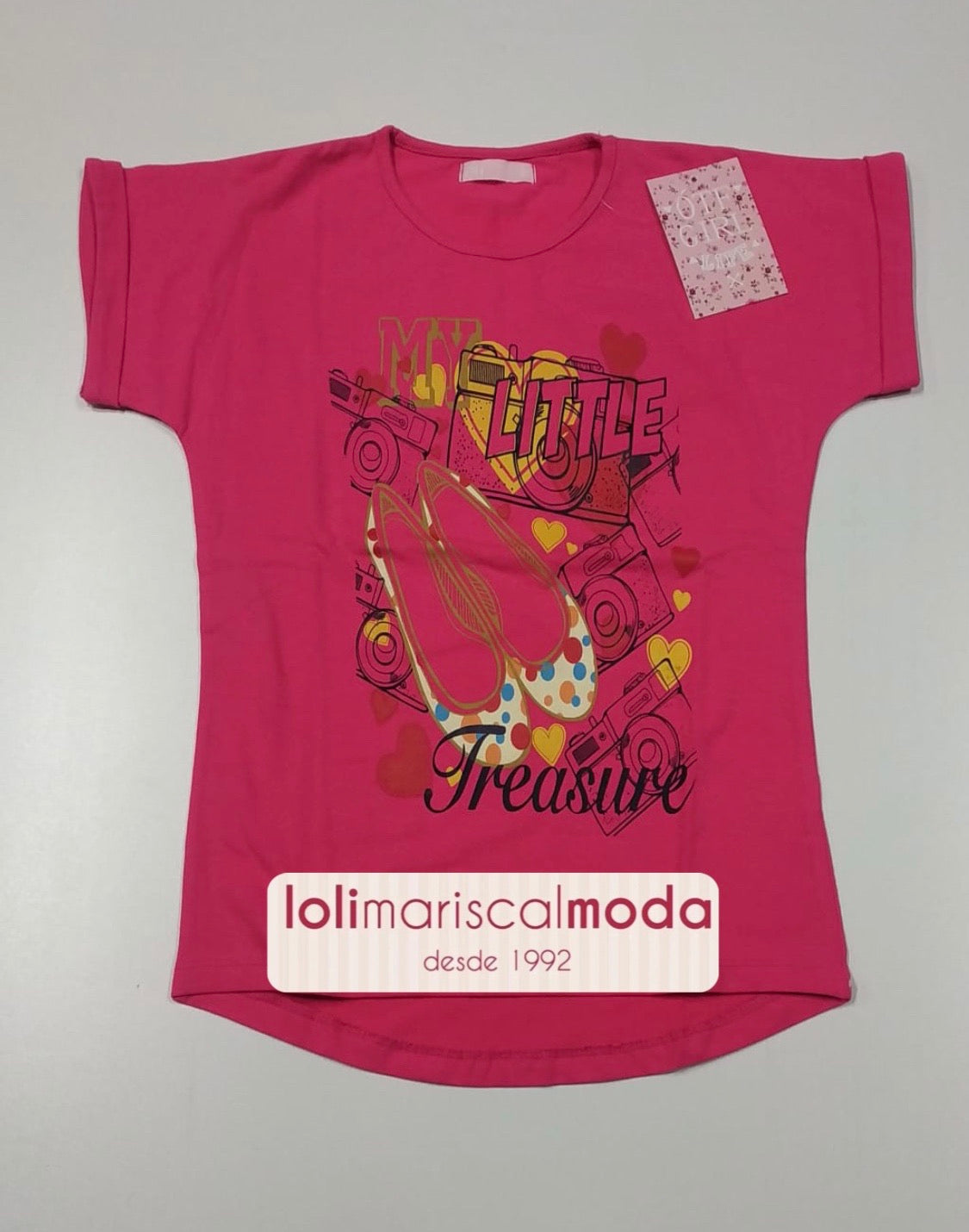 Camiseta My rosa lolimariscalmoda 4.95