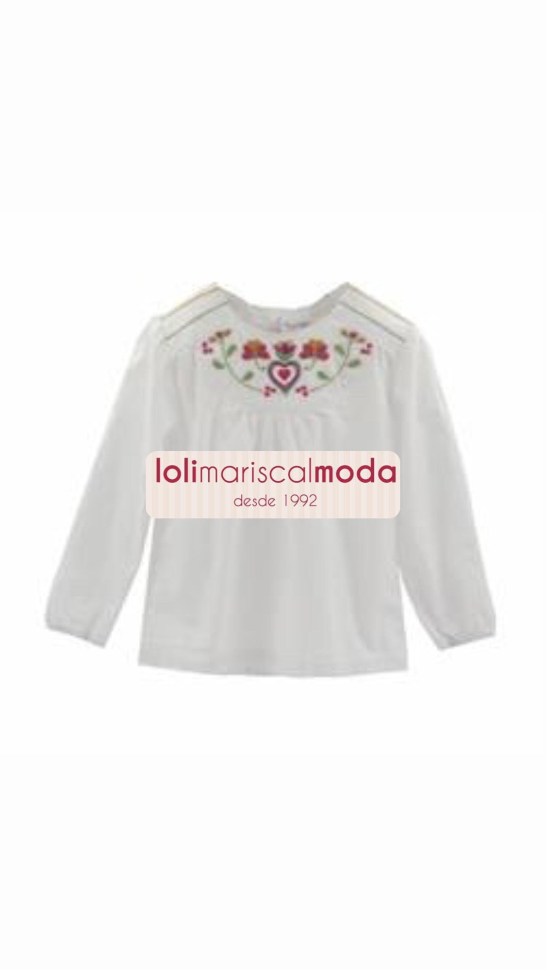 Newness Conjunto Camisa Bordada y leggins rosa lolimariscalmoda 15.95