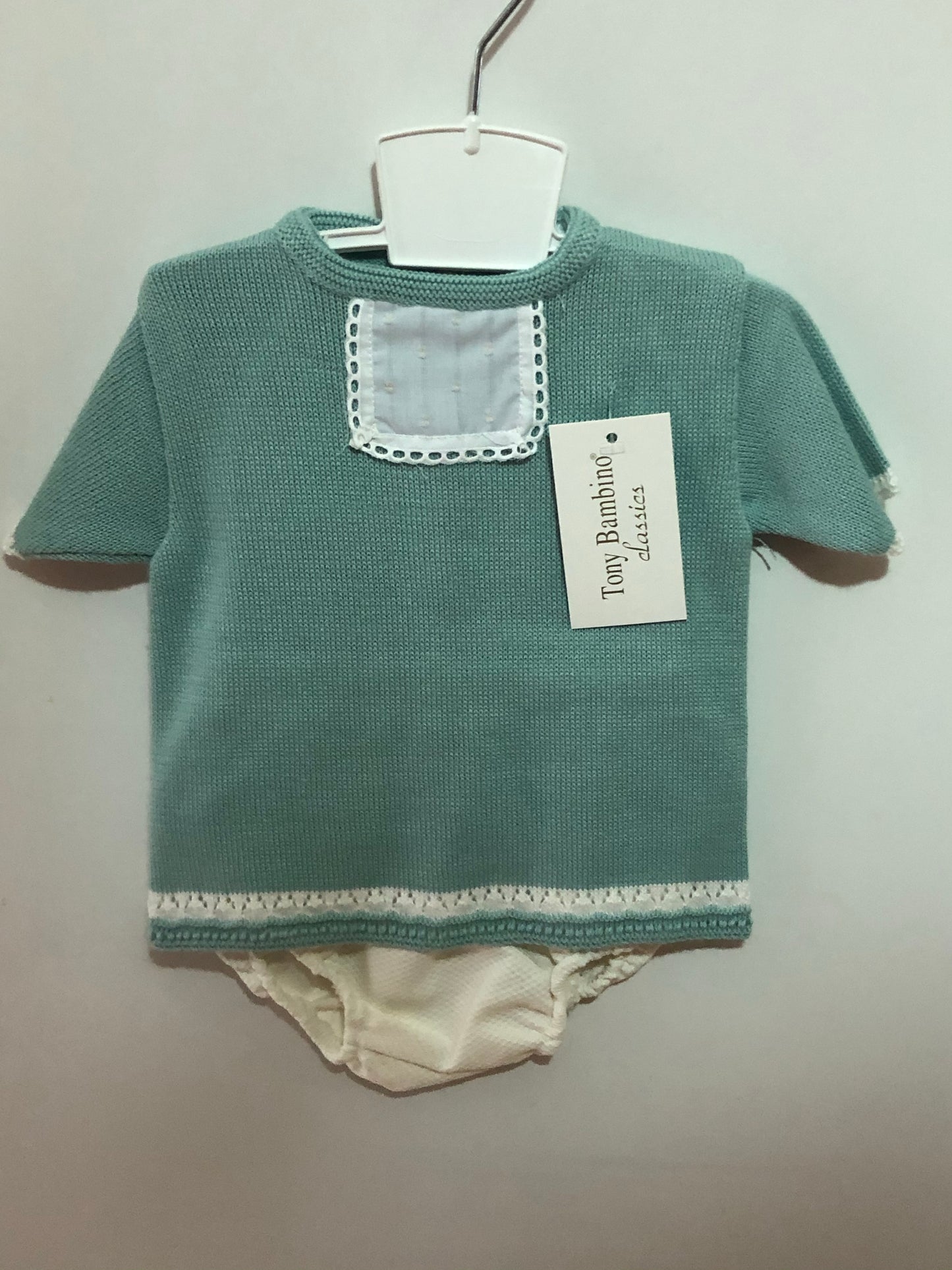 Conjunto Niño Verde Tony Bambino lolimariscalmoda 14.90