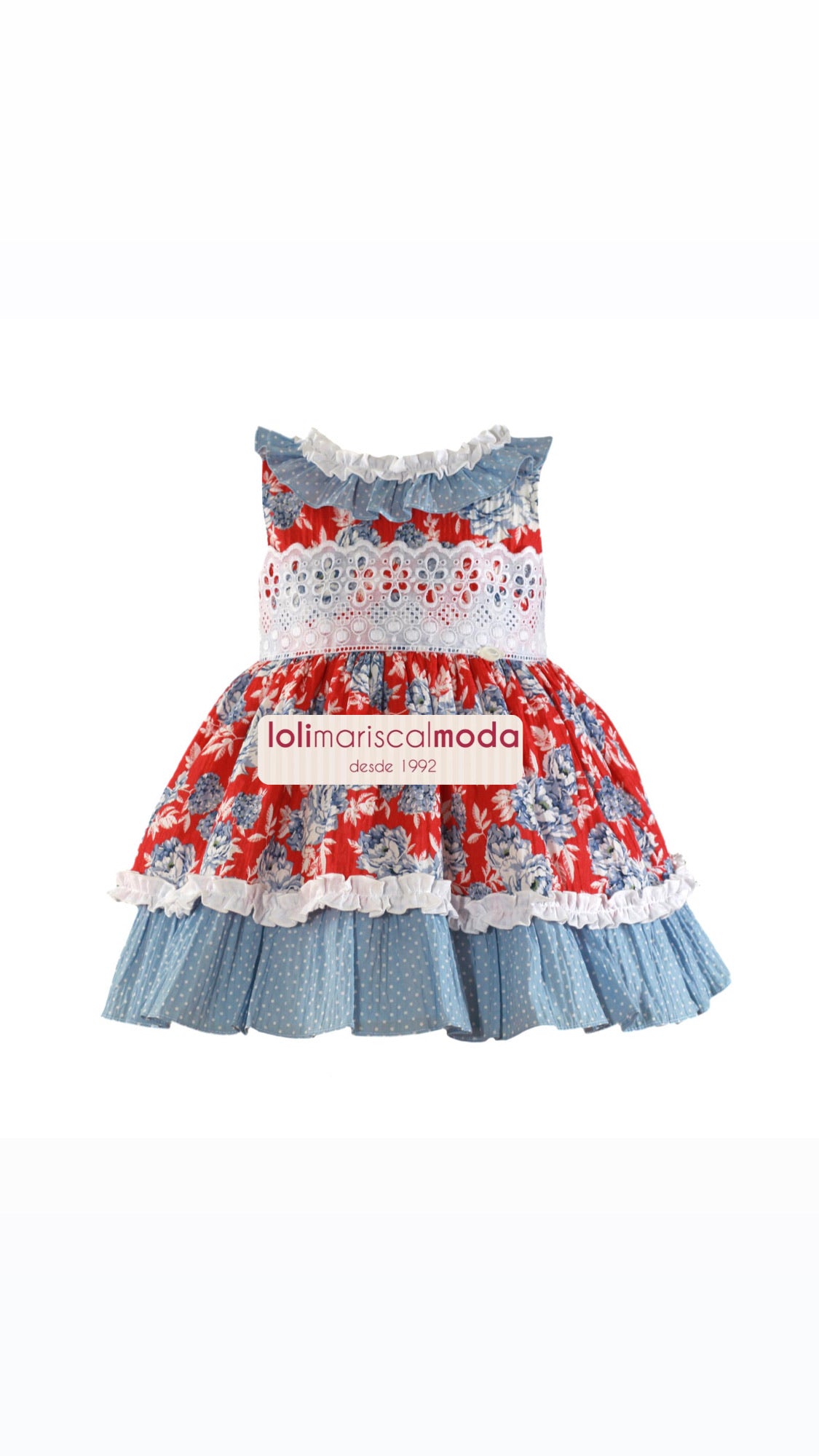 Miranda Vestido Flor 256/V NC21 lolimariscalmoda 52.90