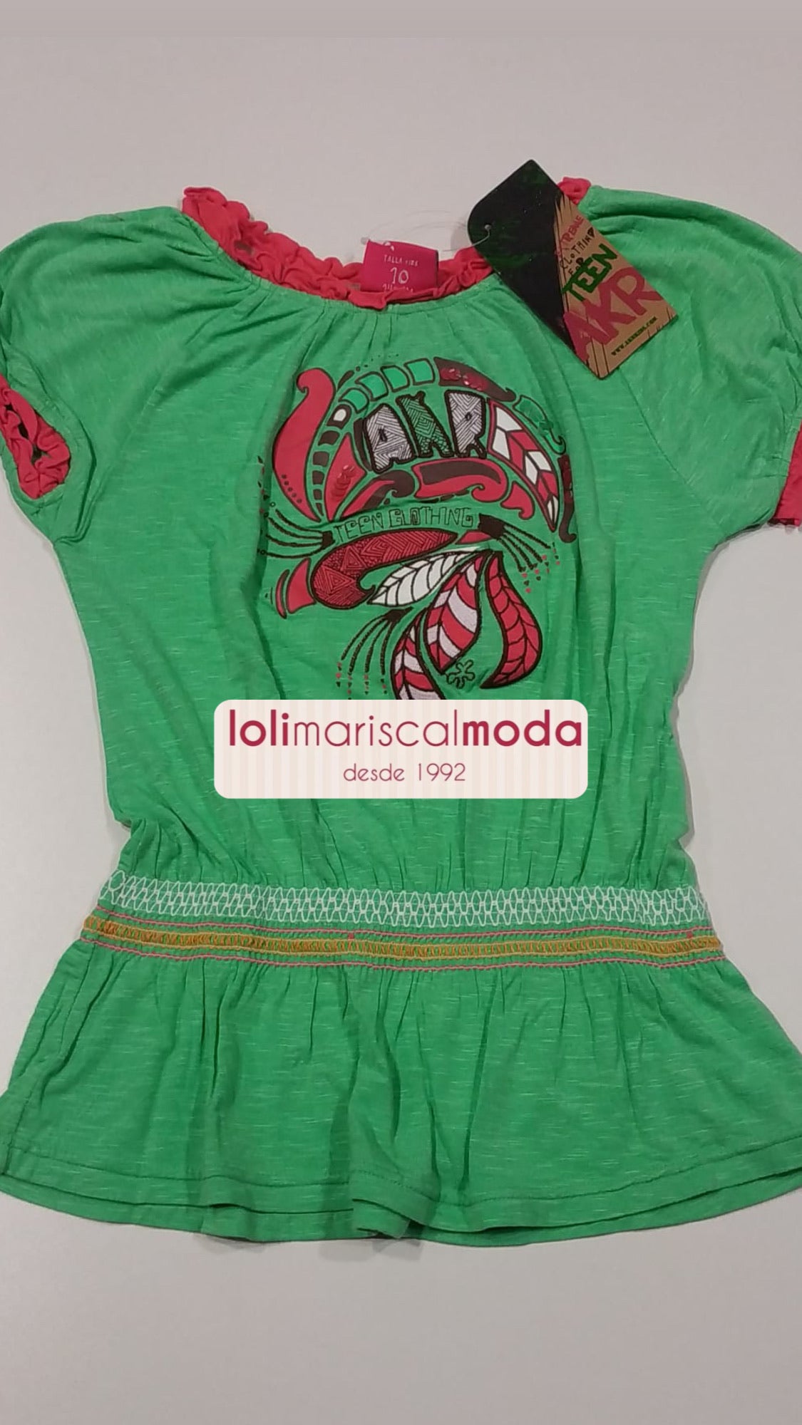 Camiseta Flor lolimariscalmoda 4.95
