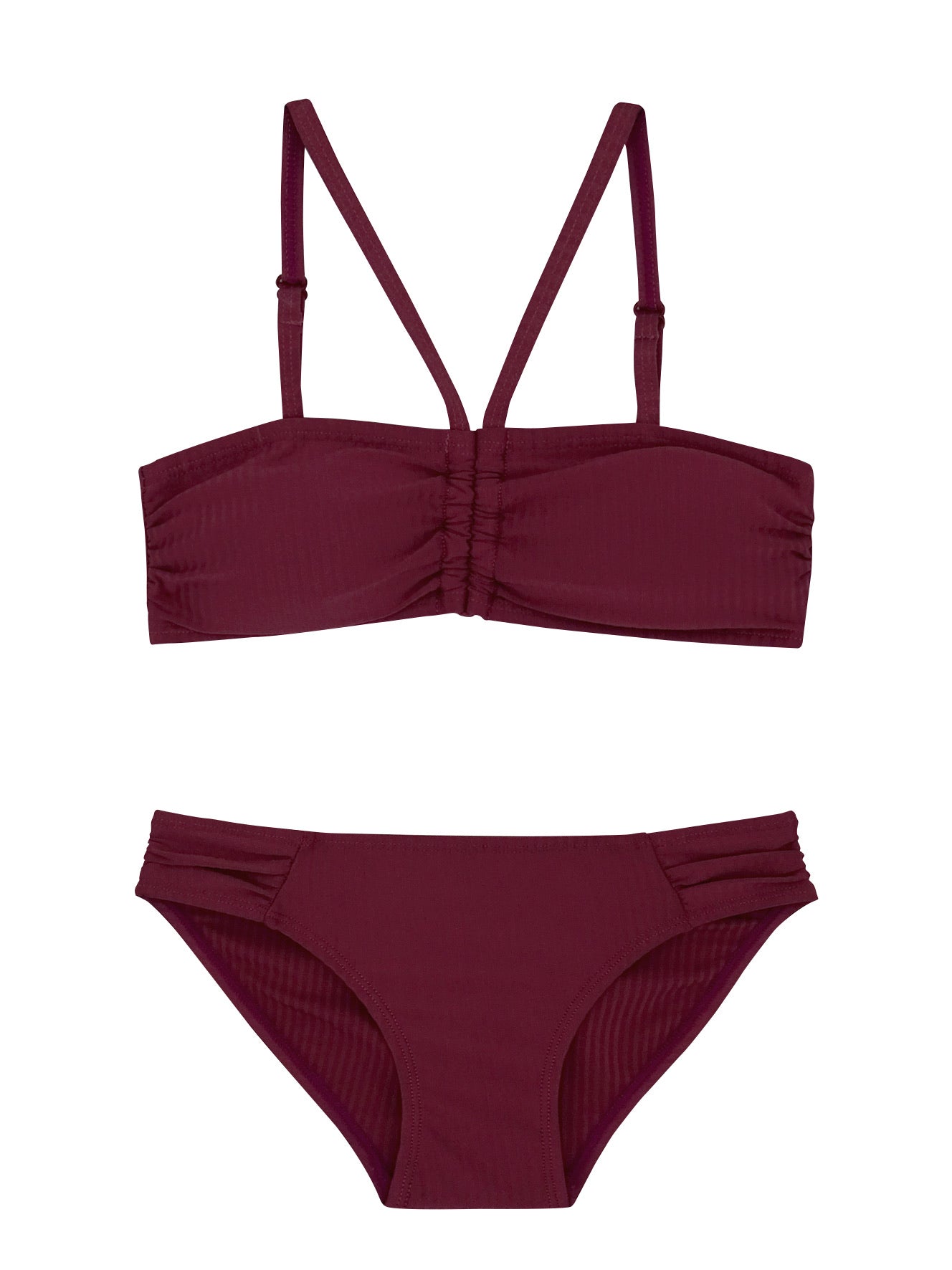 WaterLemon biquini burdeos con foam lolimariscalmoda 17.99
