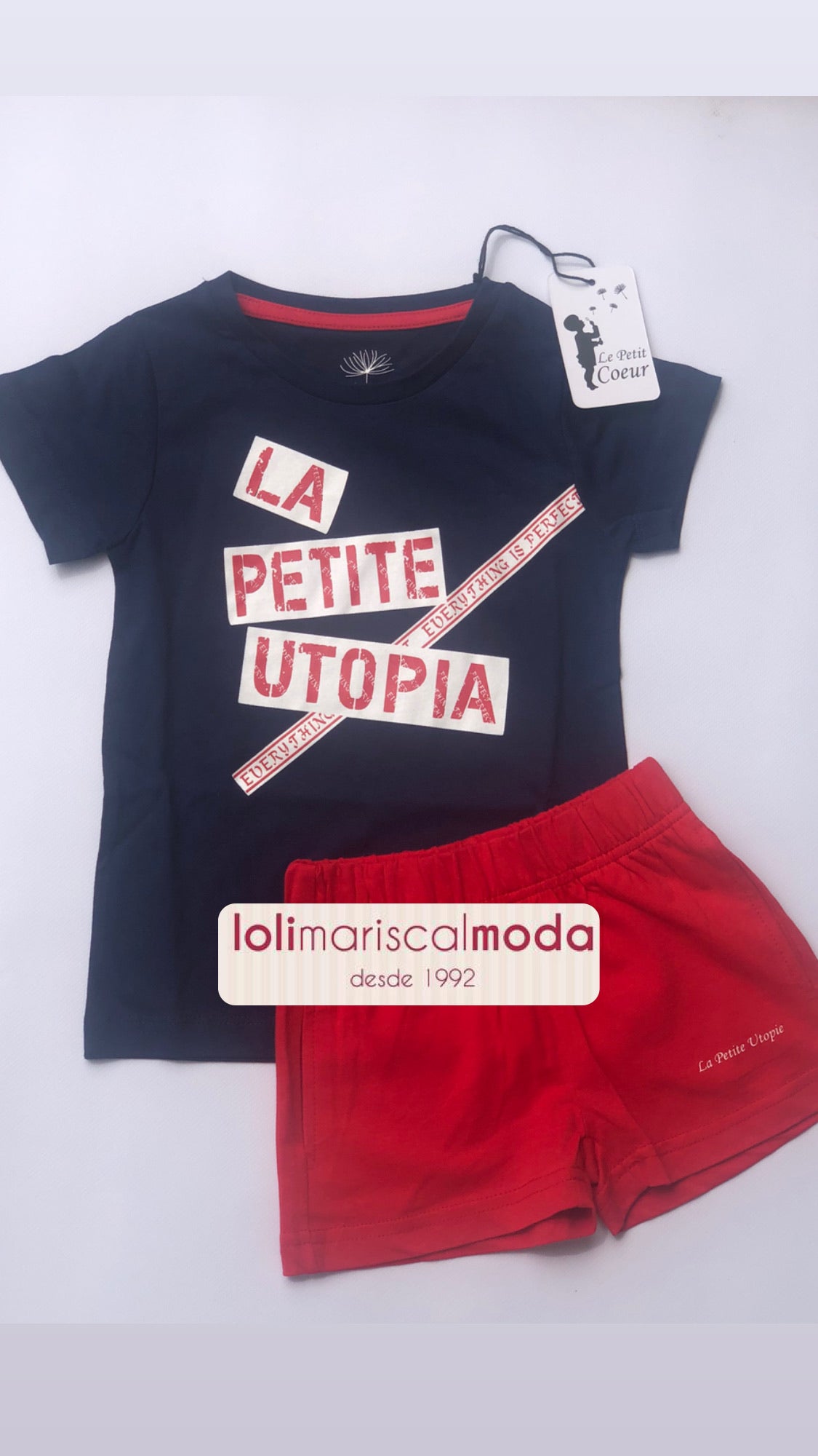 Le Petit Coeur Conjunto niño lolimariscalmoda 11.95