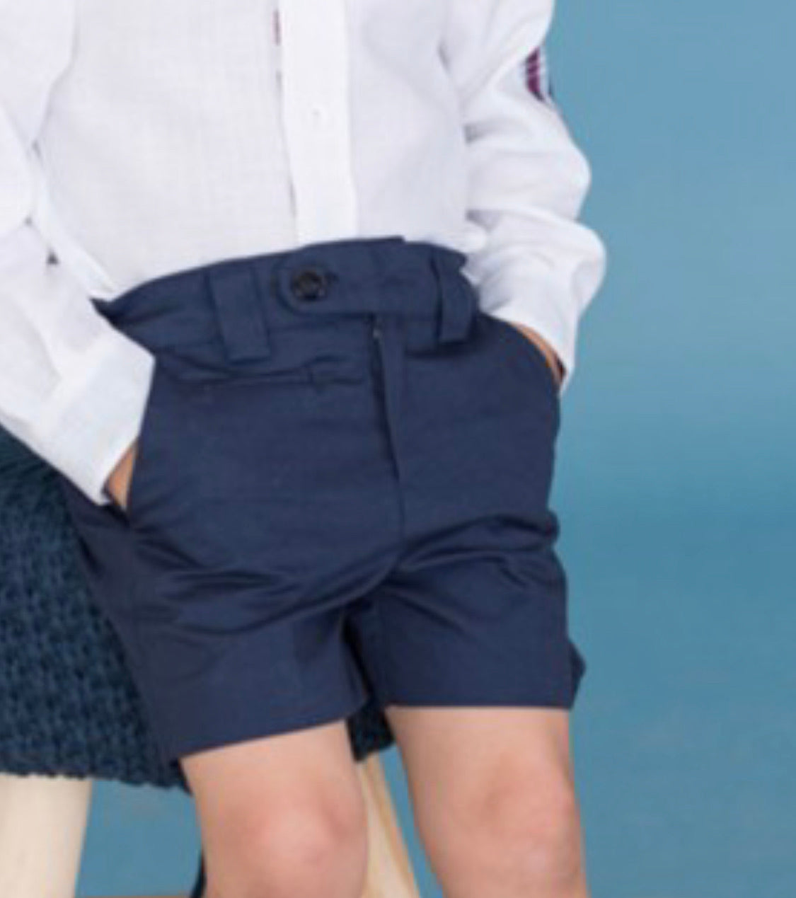 Pantalón corto niño marino Dolce Petit 2269 lolimariscalmoda 9.99