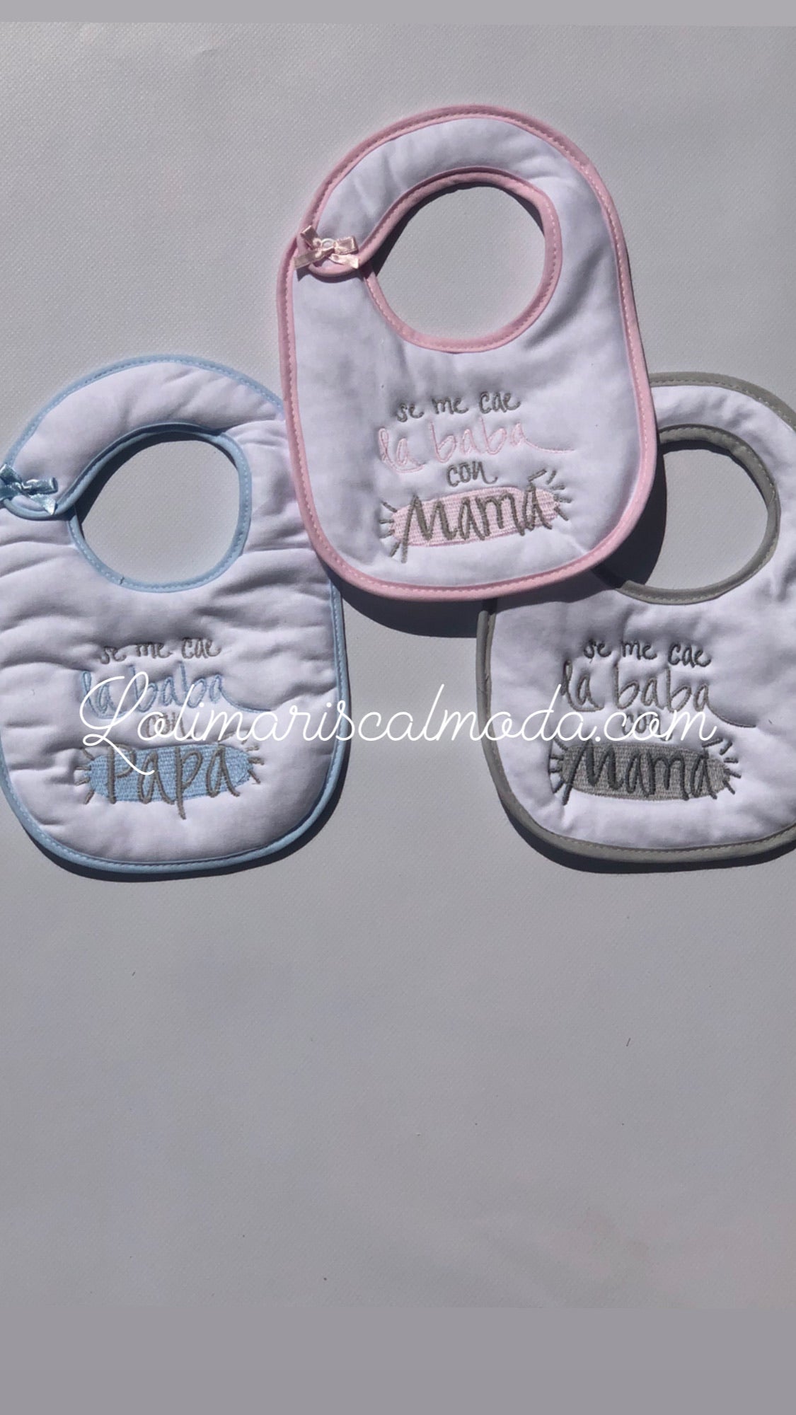 Tony Bambino Babero “Se me cae la Baba” lolimariscalmoda 2.95