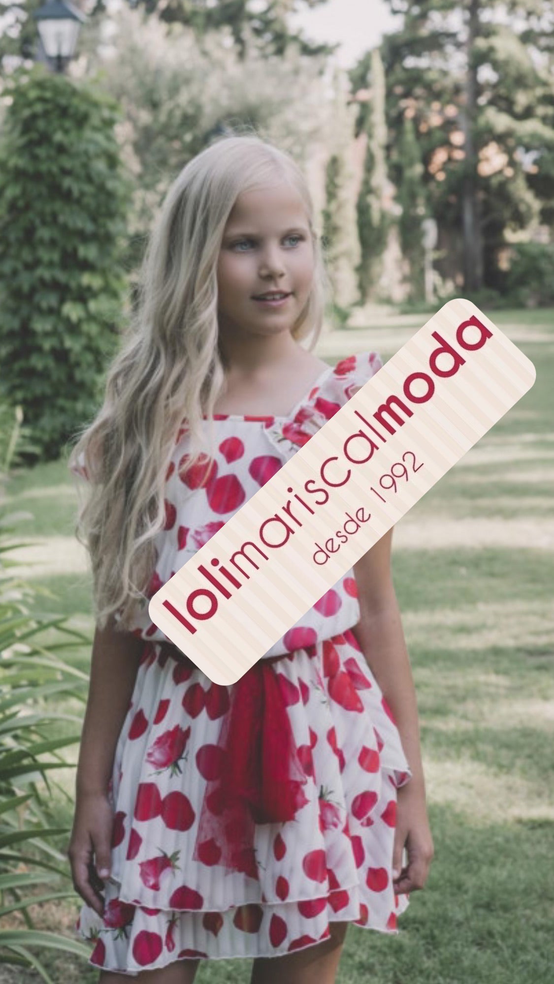 Vestido Dolce Aela Niña verano lolimariscalmoda 19.99