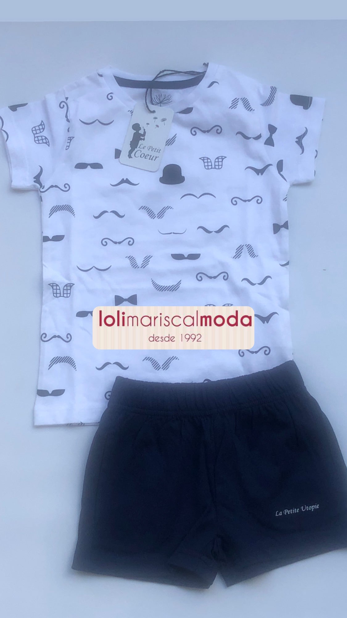 Le Petit Coeur Conjunto Bigote lolimariscalmoda 11.99