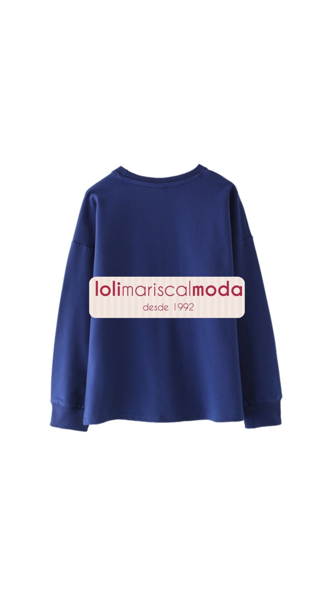 Newness Conjunto Smile con leggins marino lolimariscalmoda 23.95
