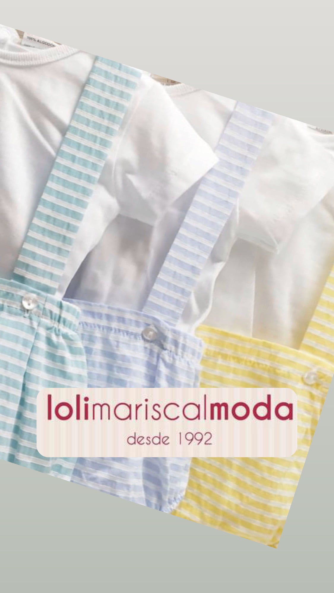 Tony Bambino Conjunto rayas verde lolimariscalmoda 12.75