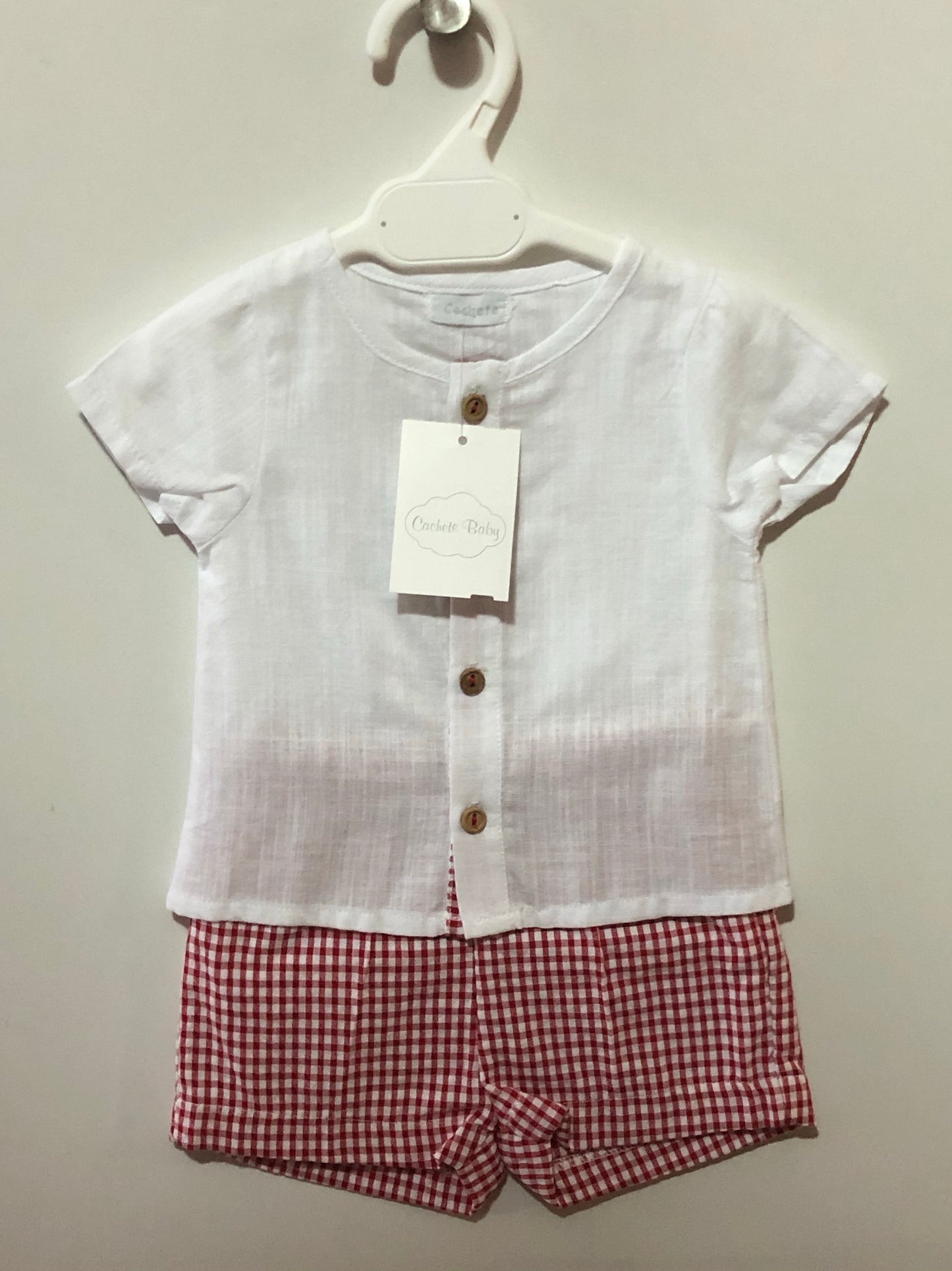 Conjunto Niño Rojo Cachete Baby lolimariscalmoda 14.90