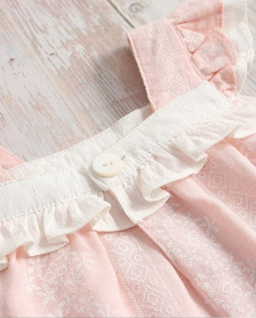 Dadati 2020 Vestido Bebé y Braguita Rosita lolimariscalmoda 23.90