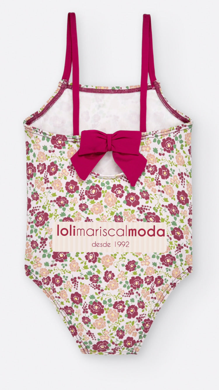 Bañador WaterLemon NC21 Floral Burdeos lolimariscalmoda 17.99