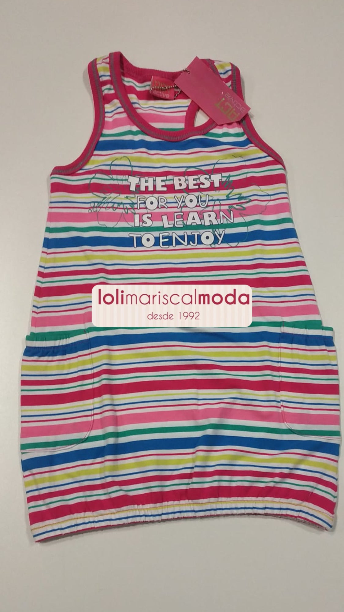 Vestido RAyas niña lolimariscalmoda 8.99