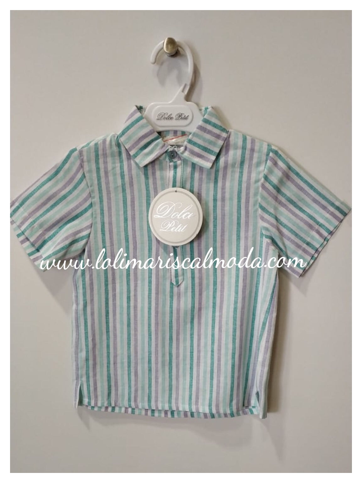 Camiseta MC tonos verdes lolimariscalmoda 7.99