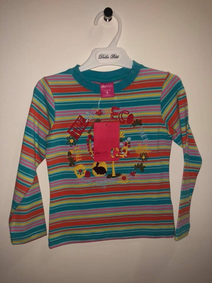 Camiseta rayas AKR lolimariscalmoda 3.99