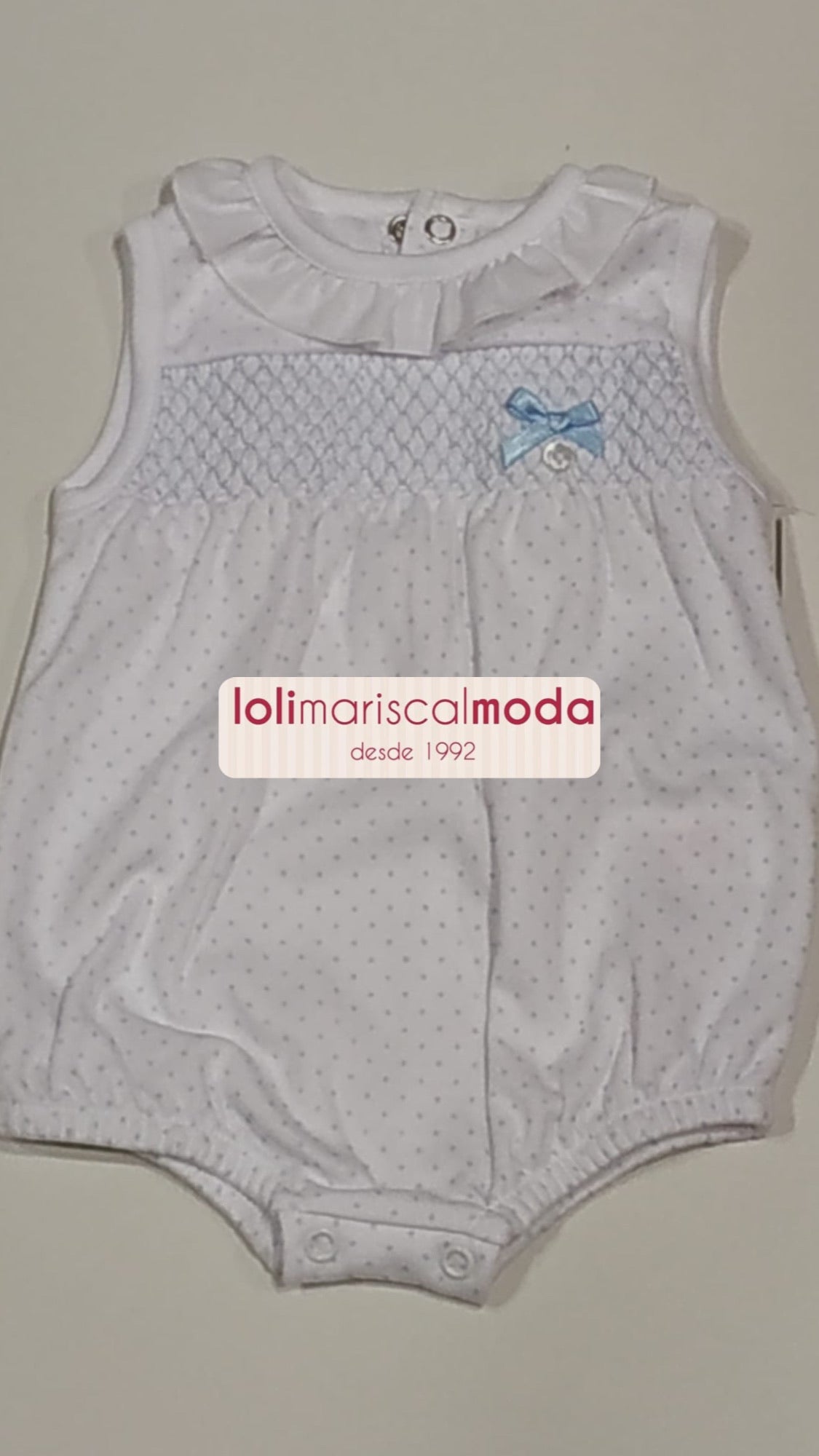 Pelele Niño Tony Bambino NC21 Azul lolimariscalmoda 18.99