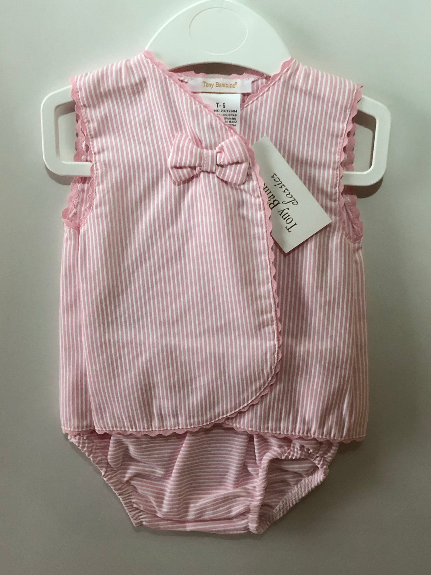 Conjunto con braguita Tony Bambino lolimariscalmoda 10.90