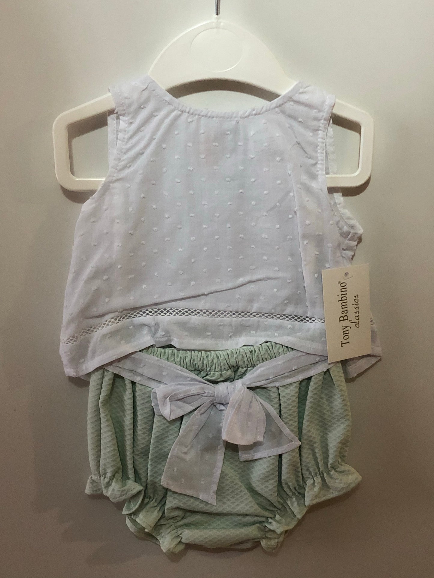 Blusa y braga Bebé Tony Bambino lolimariscalmoda 12.99