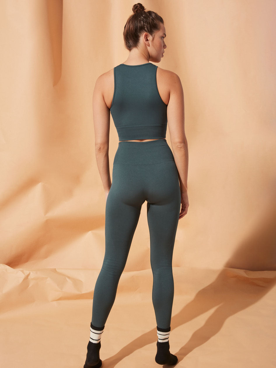 Leggins deportivos EKO compresión media verde GISELA lolimariscalmoda 24.90