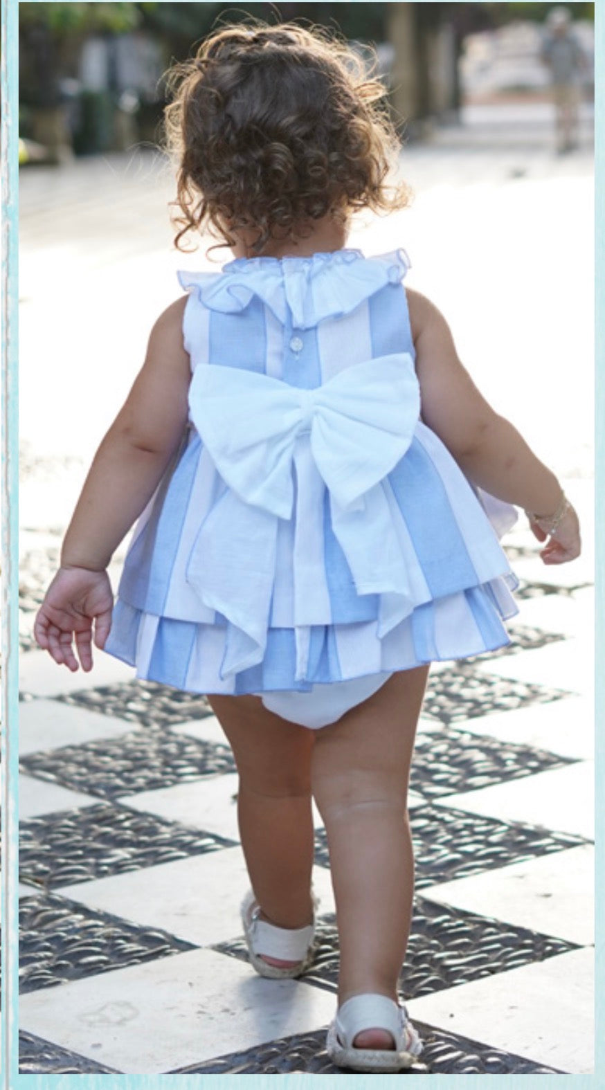 Jesusito niña bebé azul 26411 Dbb Coleccion