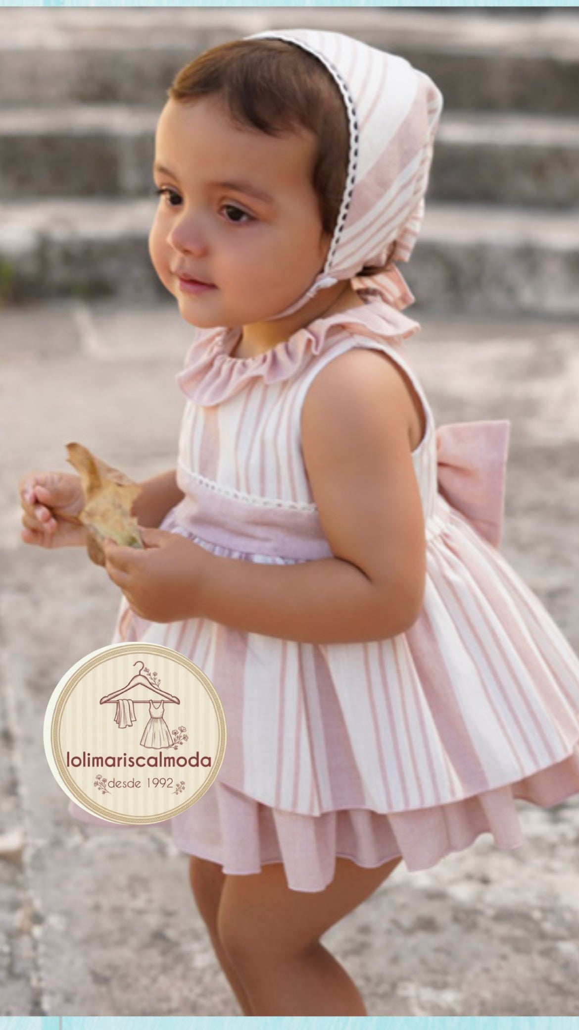 Jesusito Bebé niña salmón Dbb Colección 26411