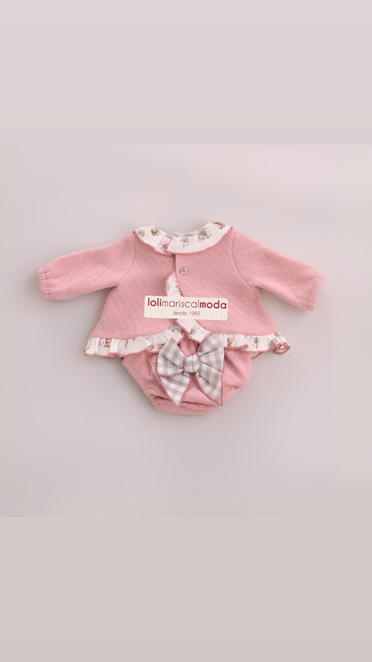 Vestido y braga rosa 32/24 Miranda
