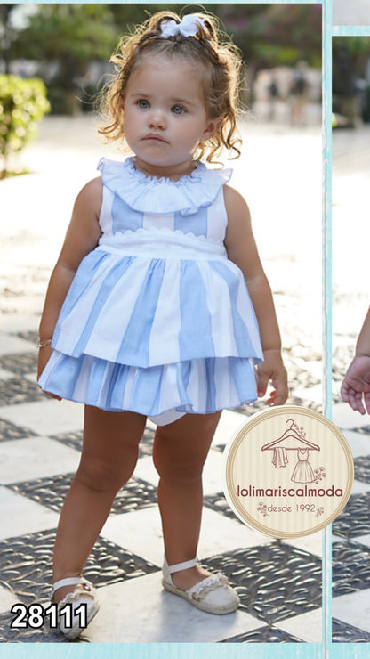 Jesusito Bebé niña rayas Dbb Colección 26411