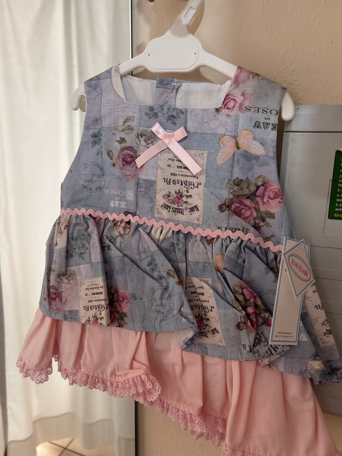 Vestido y braga Eva Class floral estampado