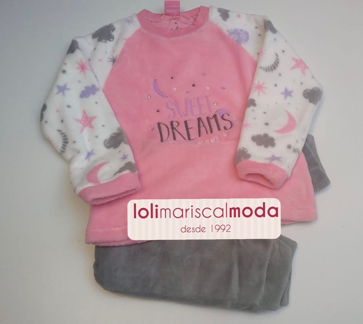 Pijamas Invierno Sweet Dreems lolimariscalmoda 13.95