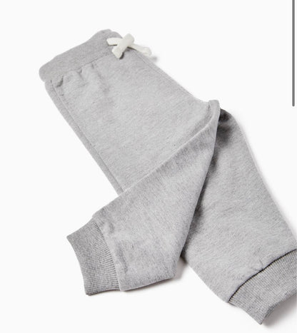 Pantalón Chándal Gris Bebé Zippy