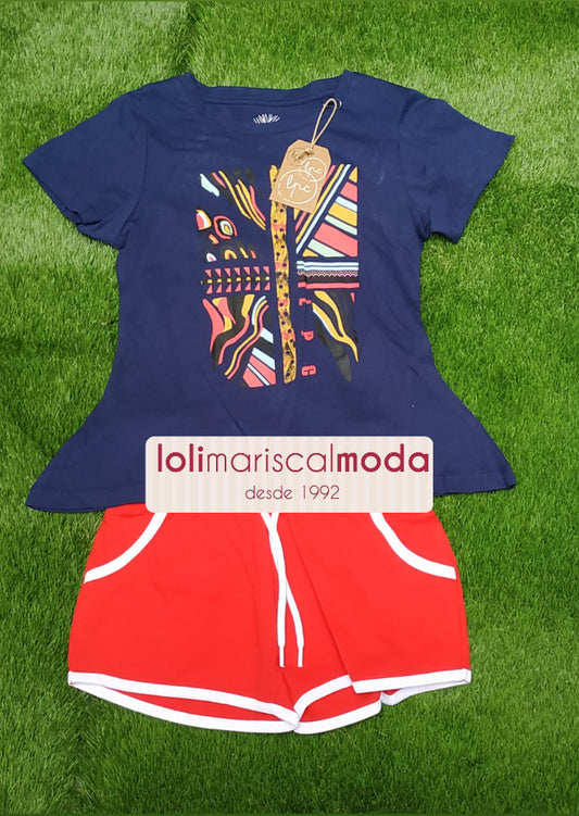 Conjunto niña  India LPU NC21 lolimariscalmoda 12.95