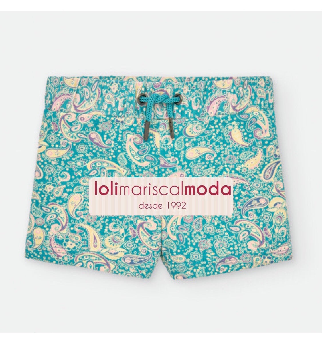 Bóxer  Niño FloresAguamarina  NC21 WaterLemon lolimariscalmoda 11.95