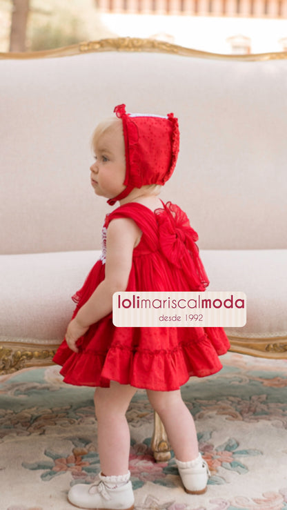 Dolce Petit 2020 Vestido y braga “ Baby Paola” 2116/VB lolimariscalmoda 22.90